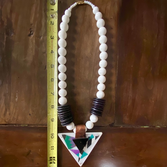 Classic '70s POP style necklace - Picture 3 of 5